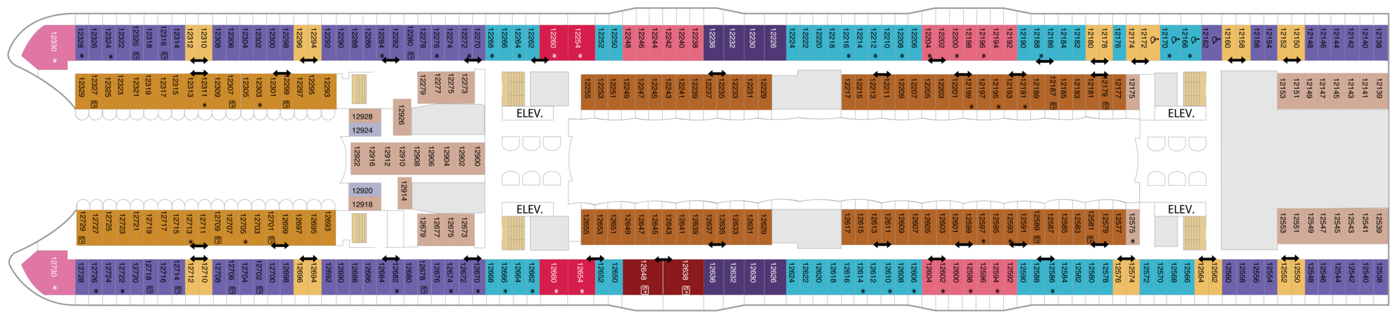 Deck 12 plan